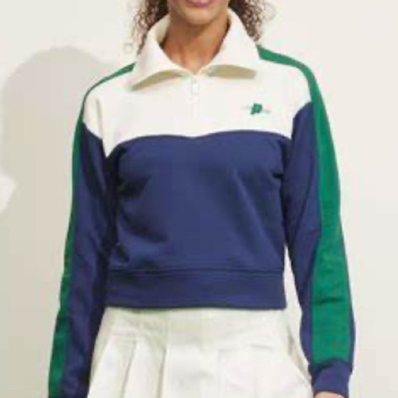 NWT Prince Pickleball French terry 1/4 Zip Pullover Sweatshirt Size XL - Picture 1 of 5